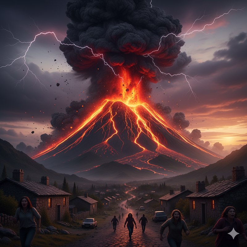 3. Volkanik Patlama: Lavların Dansı