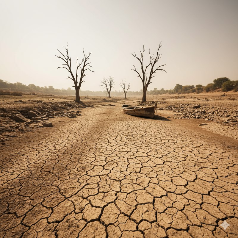 8. Kuraklık: Suyun Çekildiği Topraklar