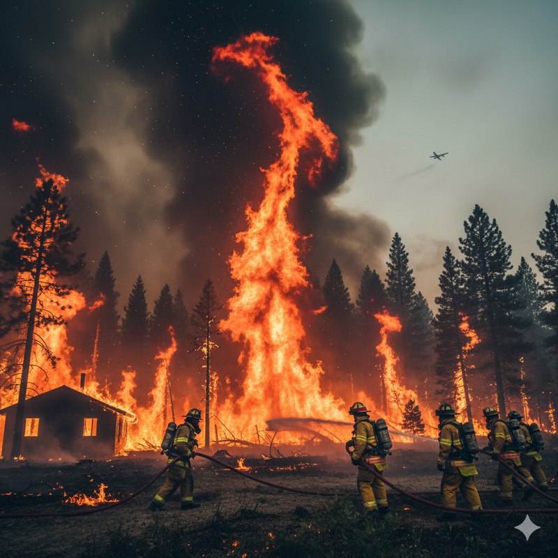 5. Orman Yangını: Alevlerin Dili.....